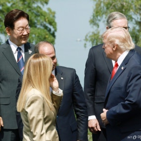이 대통령, G7 만찬서 트럼프와 2시간 대화…무슨 얘기 나눴나