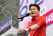 ‘민주 역사적 현장’ 광주 금남로에 모인 尹지지자들…전한길 등장하자 한 말