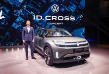 폭스바겐, 4000만원대 막내 전기 SUV ‘ID.크로스 콘셉트’ 공개