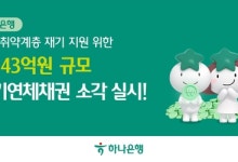 하나은행, 장기연체자 5738명 빚 1343억 탕감