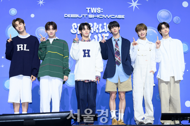 <b>투어스</b>, <b>세븐틴 동생</b> 그룹 [SE포토]
