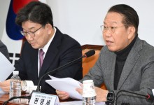 與 "조기대선 전제 후보조사 중단해야…李, 대통령되면 공산화"