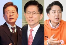 양자대결, 이재명 55% 김문수 39%…이준석 32%