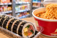 편의점 김밥 나트륨 하루 기준치 70%…컵라면과 함께 섭취 시 과잉 우려