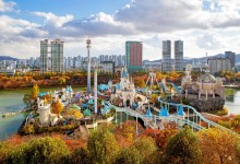 '도심 속 가을 여행?' 롯데월드서 즐기는 이색 단풍놀이 어때요