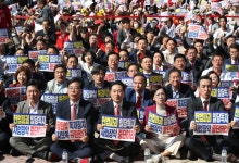 국민의힘, 7만 장외투쟁 “李정권 끝장”..與 “대선불복 투정”