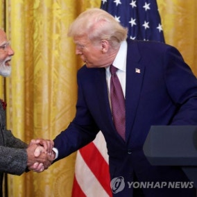 "무역·러시아산 원유 문제 논의"..모디-트럼프, 아세안 정상회의 앞두고 통화