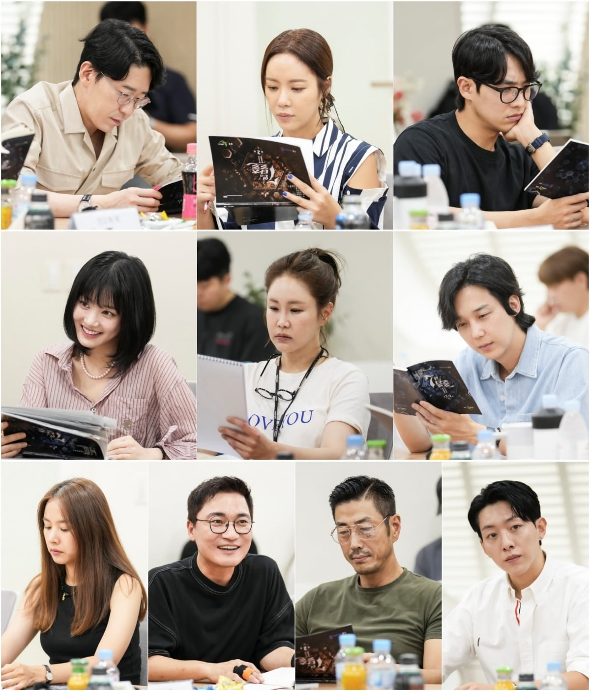 <b>황정음</b>, '<b>7인의 부활</b>' 대본 리딩 포착…이혼 소송 중 '열일'