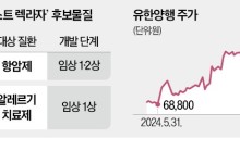 유한양행 '제2 렉라자' 찾는다…이중항체·알레르기藥이 유력 후보