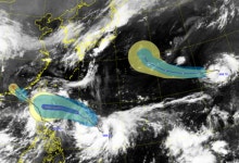 주말 전국 또 비 소식…태풍 3개 '동시 발생' 가능성