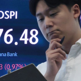 외국인, 8거래일 연속 거센 매도세에도…코스피 사흘만에 반등