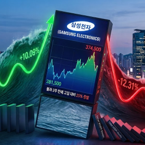 “2주 만에 고점 대비 25% 증발”…코인처럼 요동치는 2000조 거함 삼성전자