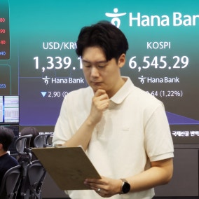 “한숨만 푹푹” 연휴 끝나서 우울한데 코스피까지…‘삼전닉스’도 주르륵