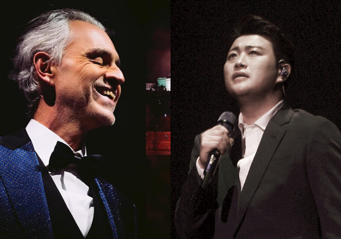 안드레아 <b>보첼리</b>, <b>김호중</b>에 신곡 <b>선물</b>한다