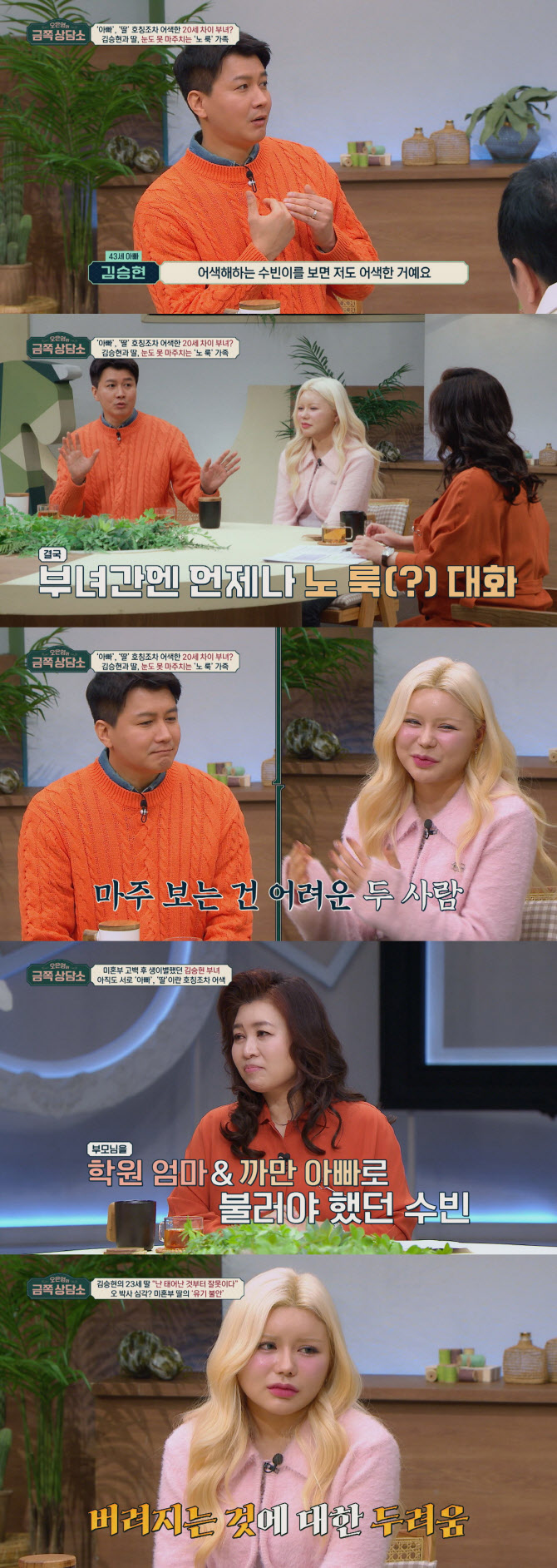 '<b>금쪽상담소</b>' <b>김승현</b> 딸 수빈 "내가 태어난 일 잘못했다고 느껴"