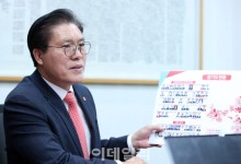 송석준, 與원내대표 첫 출마 선언…“힘든 길 나서겠다”