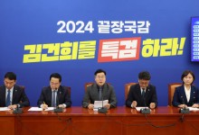 민주당, 김건희 여사 향해 '쌍끌이 특검' 추진