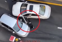 ‘강남 8중 추돌’ 운전 제지하자 “안 나간다 닫아”…또 오토바이 ‘쾅’