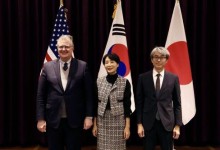 북한, 한미일 ‘인태 대화’ 맹비난…“평화 파괴 공범”