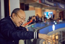 한화 김승연 회장, 이글스 창단 40주년 기념 볼파크 방문