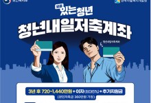 청년 목돈 만들기 ‘청년내일저축계좌’ 2일부터 신규 모집