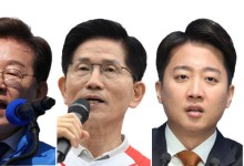 이재명 49.2%, 김문수 36.8%, 이준석 10.3%[리얼미터]