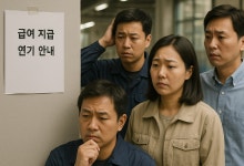 "시대가 어느 땐데.." 돈 안주는 사장님에 애끓는 사람들
