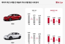 테슬라 배터리 논란 여파…모델3·모델Y 중고차 시세 '뚝'