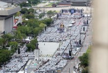 3만 5000명 모였는데 고요해진 광화문?… ‘명상의 기적’