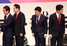 전한길 없어도 아수라장…국힘 연설회 또 “배신자” 삿대질