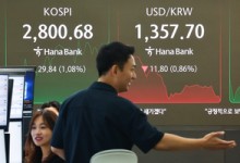 [속보]이재명 취임 이튿날…코스피 300여일 만에 2800선 돌파