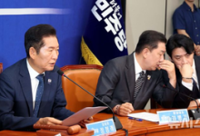 ‘입 꾹 닫은 김병기’…정청래 식사자리에도 빠져...갈등 여전?