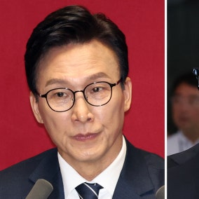 “조선불량쪽가위” vs “뇌피셜 거짓말”... 김민석·한동훈 ‘김승원 의혹’ 설전
