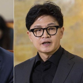 한동훈 녹취록 공세에… “조선 불량쪽가위” 김민석 역공