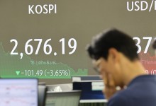 코스피 2700선 붕괴..美 경기 침체 공포 덮쳤다 ...日 증시도 장중 5% 급