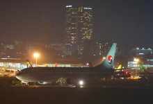 이륙 중이던 항공기 타이어 터져... 제주공항 운항 지연 사태