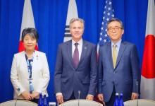 한미일 "연내 3국 정상회의 개최…北 도발에 단호히 대응"