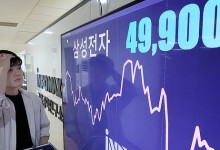 [속보] 4년5개월만에 '4만전자' 됐다…삼성전자 5거래일 연속 하락