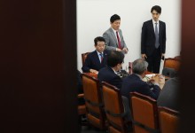 야당 예산안 감액 처리에 대통령실·여당 “민주, 예산폭주” 반발