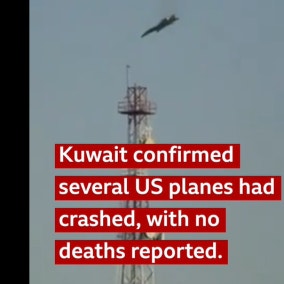 쿠웨이트서 미 전투기 3대 ‘오인 사격’ 추락…“승무원 전원 탈출”