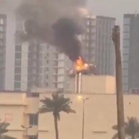 ‘이라크 미 대사관’ 미사일 공격받아…전쟁 발발 이후 두 번째 피습