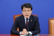 野, 연금개혁 기자간담회서 "소득대체율 44~45% 수용하길"