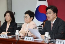 권성동 "이재명 착한 척에 속을 국민 없어…무슨 통합 운운하나"