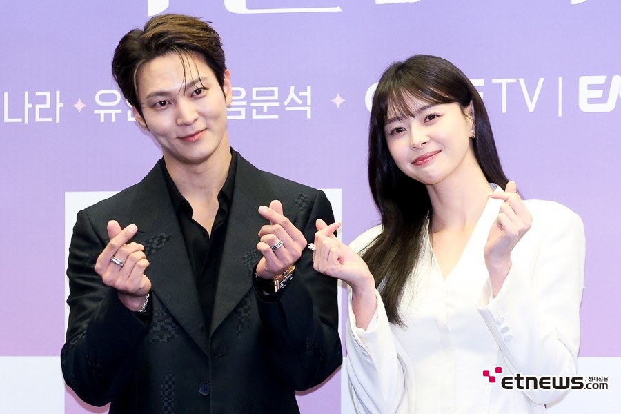 [ET포토] <b>주원</b>-<b>권나라</b>, '기대되는 야한 사진관'