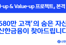 신한금융, 580만명 고객 숨은 자산 찾는다…'파인드업&밸류업 프로젝트' 시행