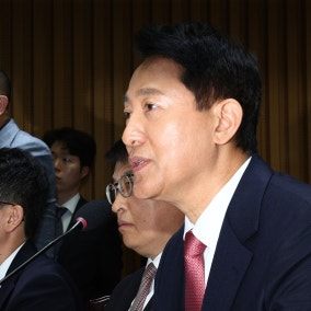 명태균 나온 서울시 국감…오세훈 "특검에서 답하겠다"