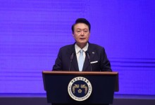 [속보] 윤 대통령 “한반도 전체에 통일 국가 만들어져야 완전한 광복”