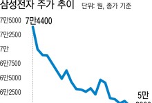 삼성, 1년7개월 만에 ‘5만전자’···그래도 개미들은 산다, 왜?