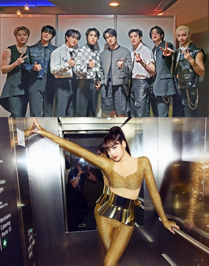 스트레이 키즈·블랙핑크 리사, <b>프랑스</b> 자선 <b>콘서트</b> 참석