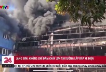 베트남 전기자전거 공장 화재...자전거 3천 대 소실